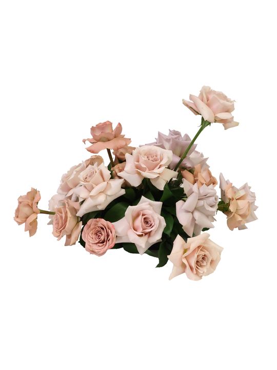 Cappuccino Table Piece Flowers