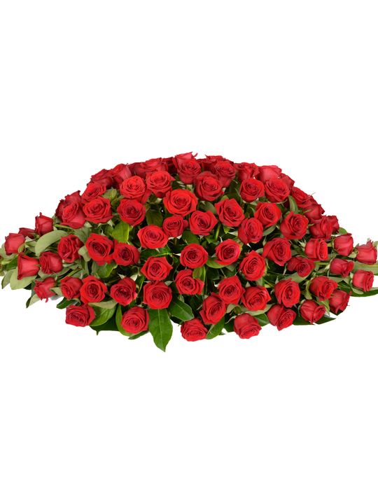 Timeless Red Premium Flowers