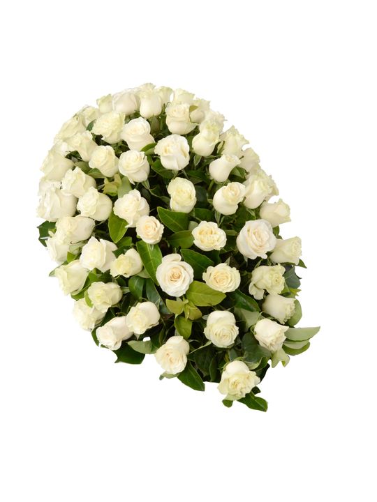 Timeless White Standard Flowers