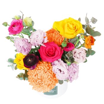 Vivid Pop Hatbox Petite Flowers