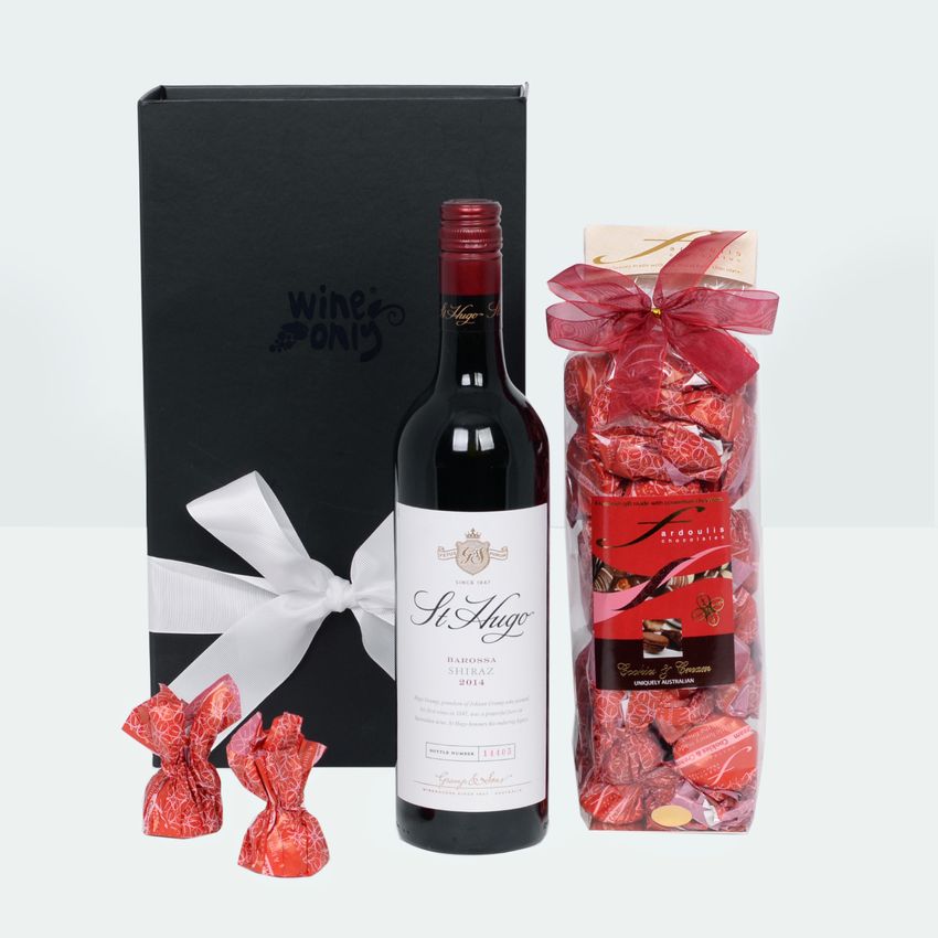 Wine & Chocs with St Hugo Shiraz