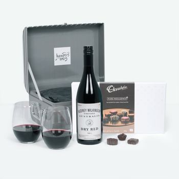 Wine Celebrations Red with Riedel Glasses Hamper