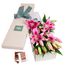 15 Pink Oriental Lilies Gift Box Flowers