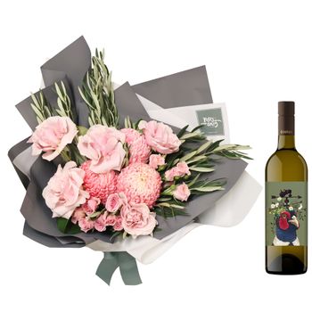 Endless Love Petite with Wine Flowers