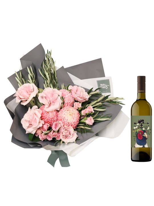 Endless Love Petite with Wine Flowers