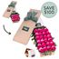 Upgrade Long Stemmed Roses Gift Box Pink 24 Flowers