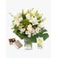 Classic Arrangement in Vase with Card & Chocs Flowers