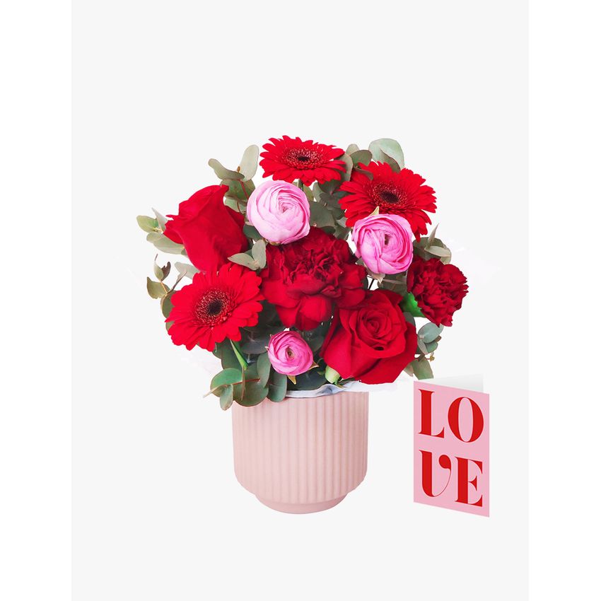 Afterglow Posy With Love Card