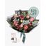 Blushing Natives with Candle & Chocs Flowers
