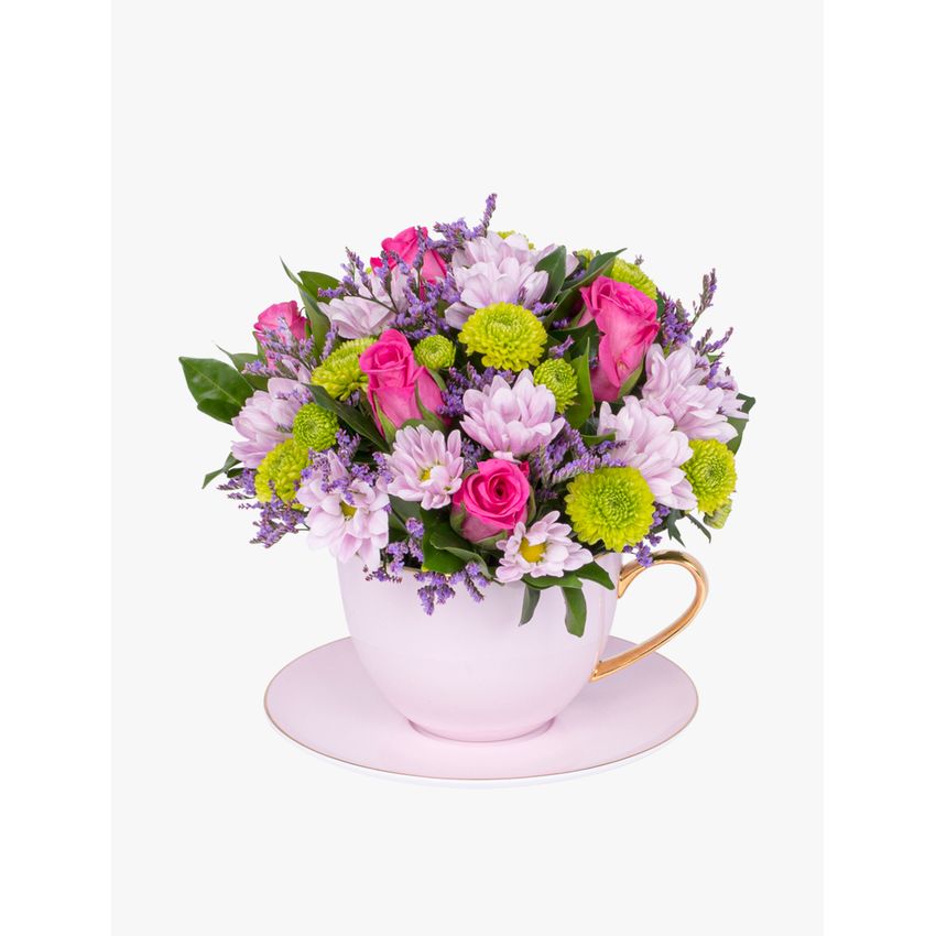 Burst of Colour Tea Cup