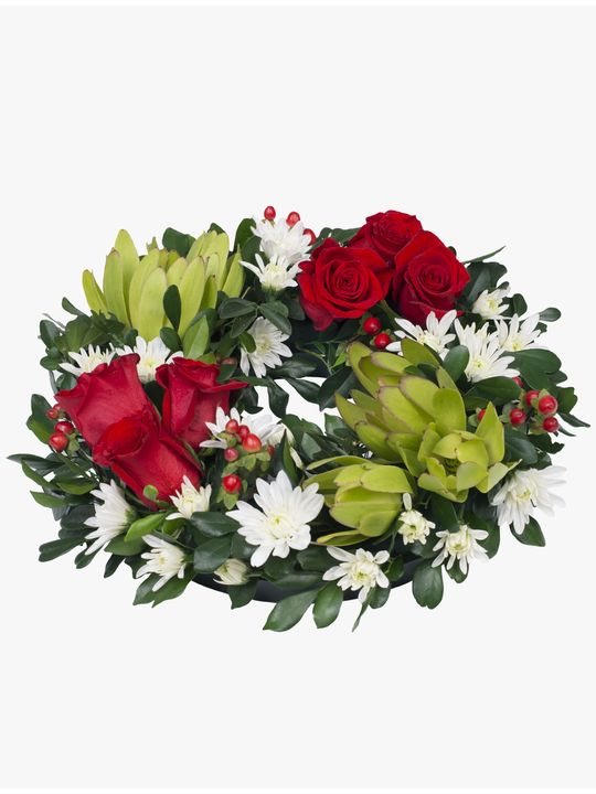Festive Wreath Flowers