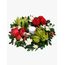 Festive Wreath with Candle Flowers