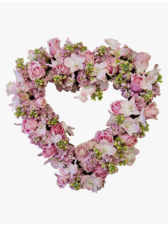 Heart Tribute Flowers