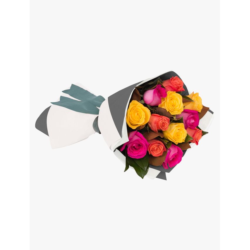 Long Stemmed Rose Bouquet Mixed 12