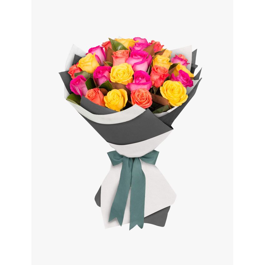 Long Stemmed Rose Bouquet Mixed 24