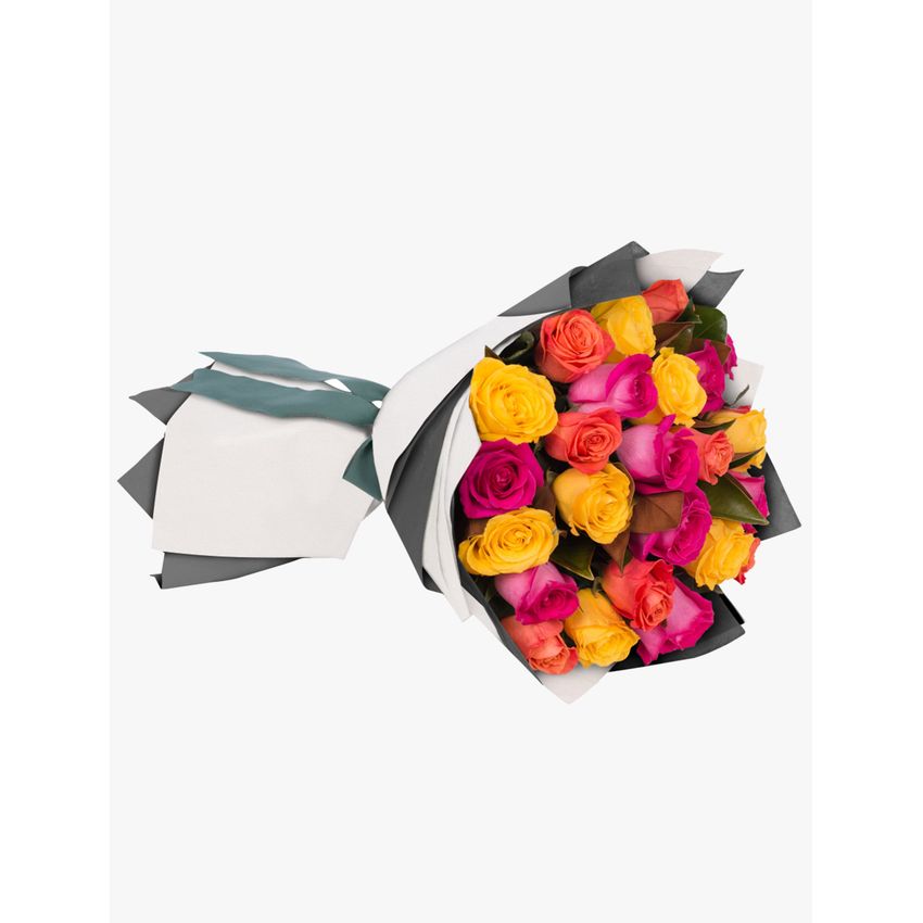 Long Stemmed Rose Bouquet Mixed 24