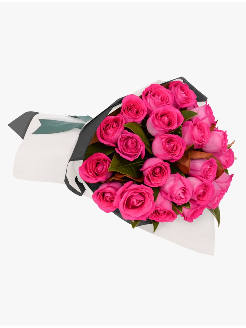 Long Stemmed Rose Bouquet Pink 24