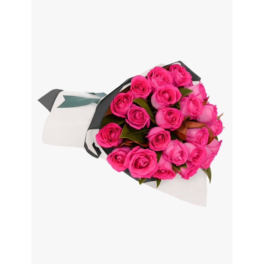 Long Stemmed Rose Bouquet Pink 24