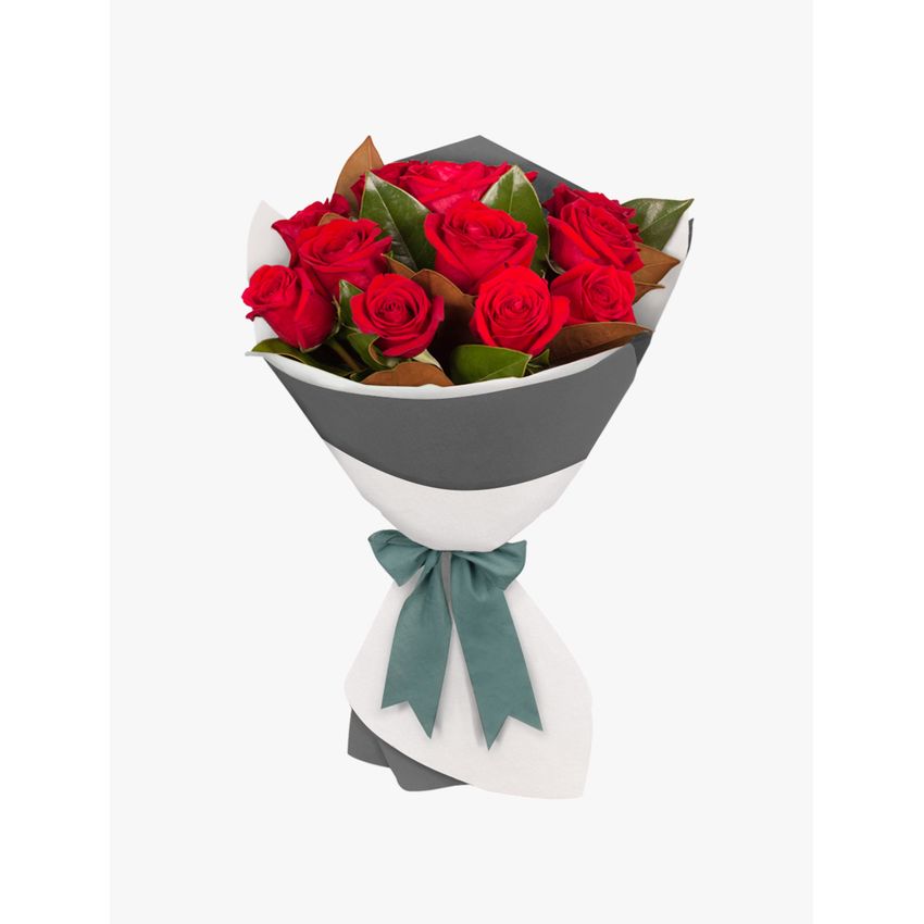 Long Stemmed Rose Bouquet Red 12