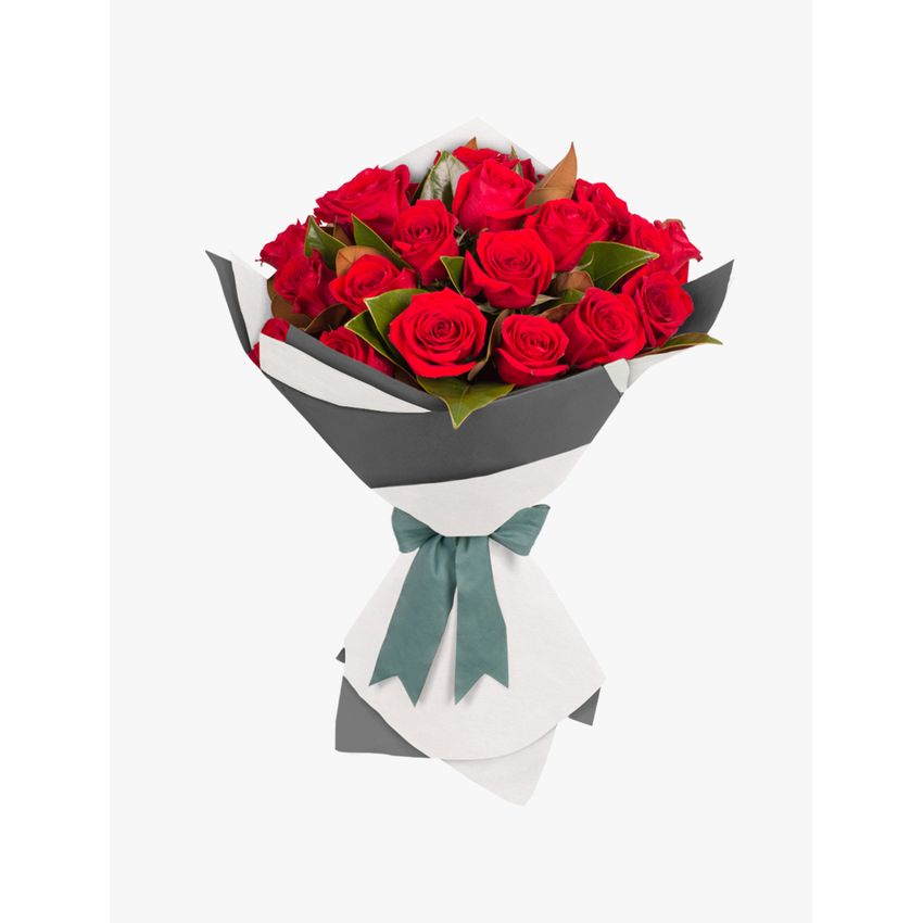 Long Stemmed Rose Bouquet Red 24