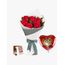 Long Stemmed Rose Bouquet Red 6 Romance Bundle Flowers