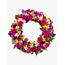 Mixed Wreath Large Flowers
