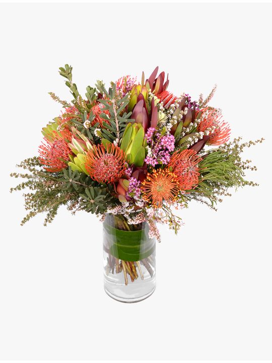 Native Arrangement in Vase Flowers