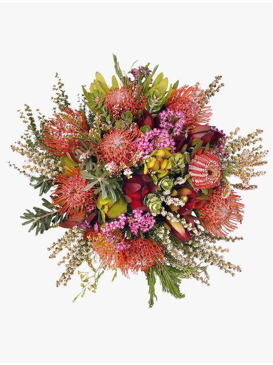 Native Arrangement in Vase Flowers