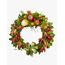 Natural Wreath Large Flowers