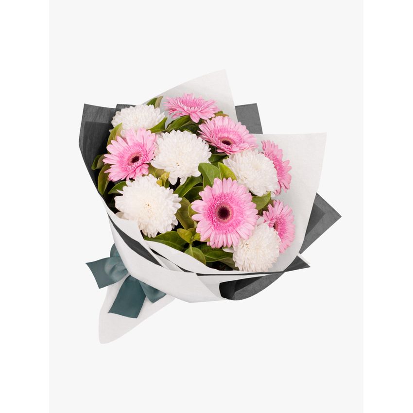 Stunning Gerbera and Disbud Bouquet