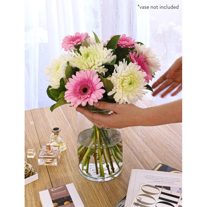 Stunning Gerbera and Disbud Bouquet