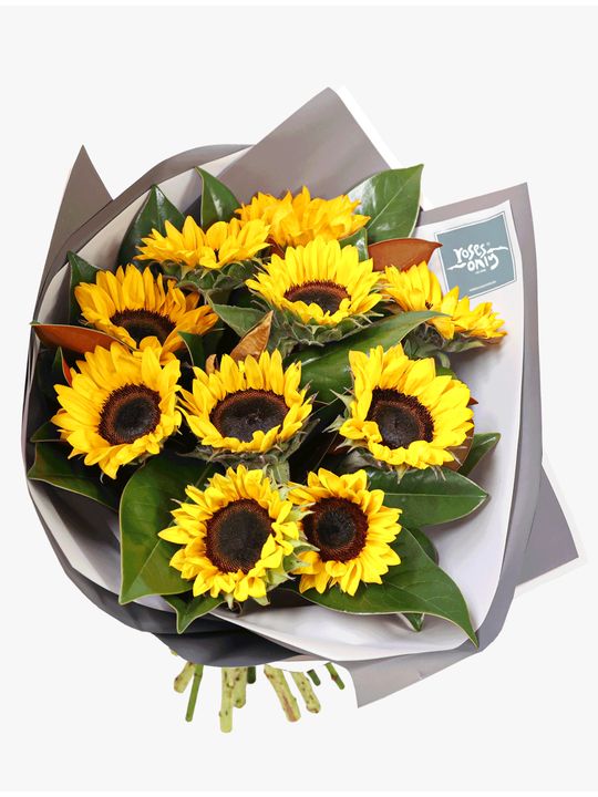 Sunflower Bouquet 10 Flowers
