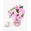 Sweetheart Posy with Candle & Ribbon Flowers