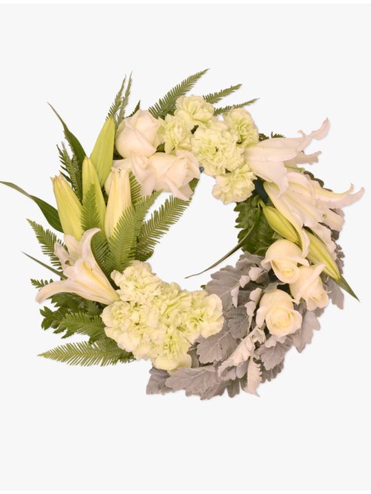 Pale Wreath Flowers