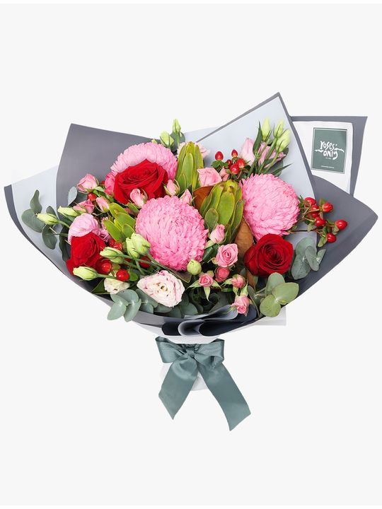 Pink Mixed Bouquet Flowers