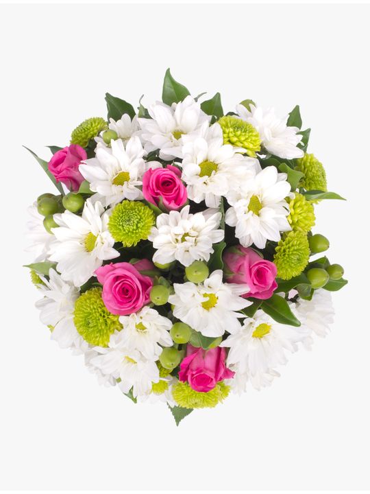 Pretty in Pink Tea Cup Flowers