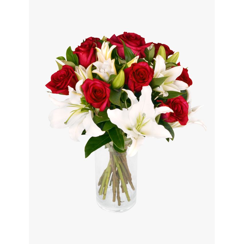 Rosy Bouquet in Vase