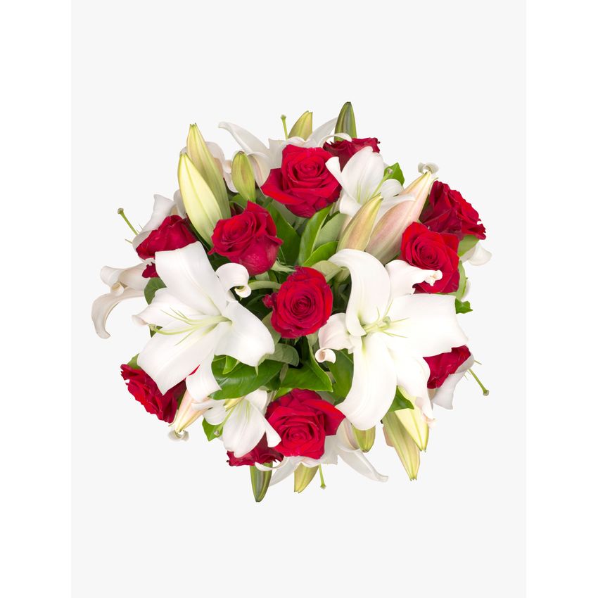 Rosy Bouquet in Vase