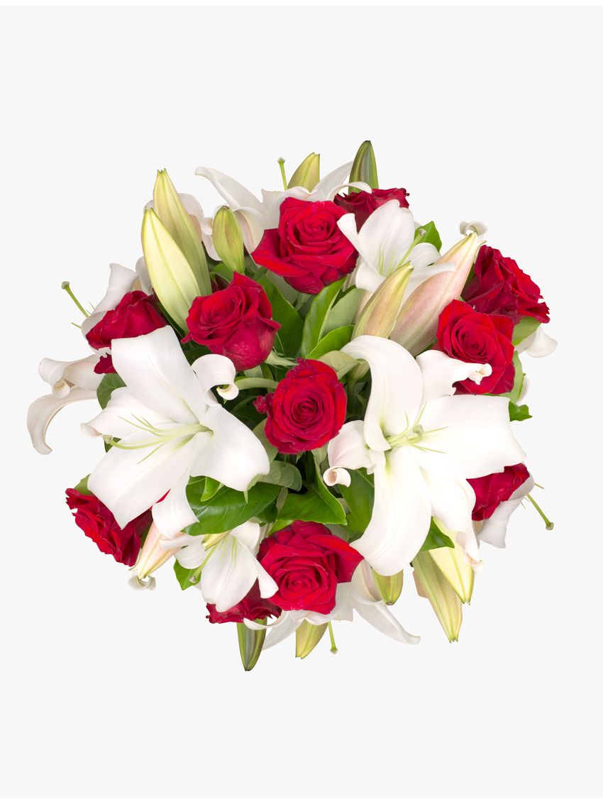 Rosy Bouquet in Vase