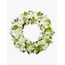 White and Cream Sympathy Wreath Flowers