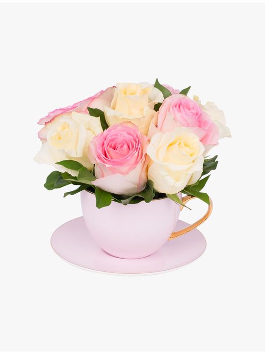 The Rosie Tea Cup Flowers