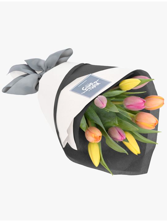 Tulip Bouquet Mixed 10 Flowers