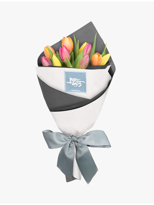 Tulip Bouquet Mixed 10 Flowers