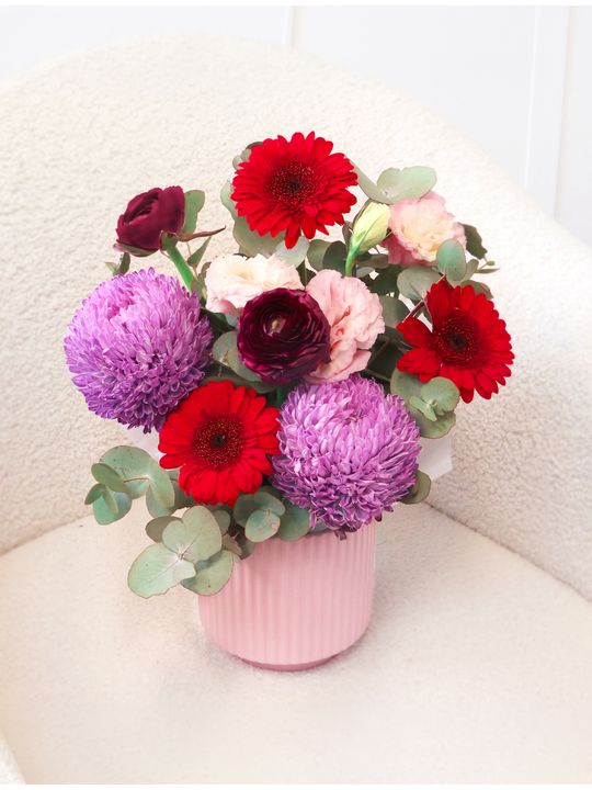 Twilight Posy with Birthday Card Flowers