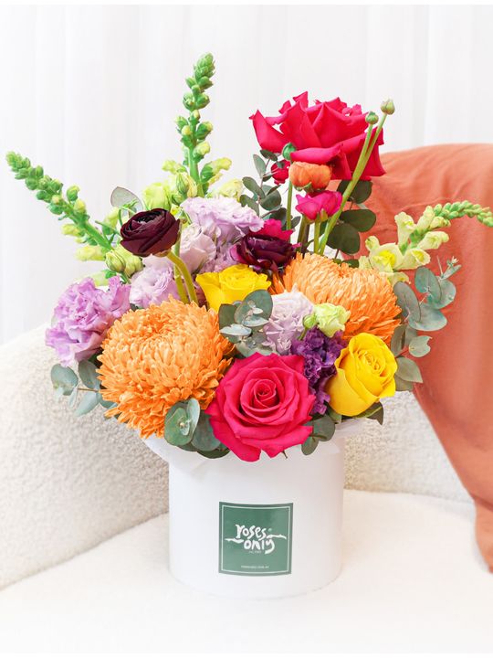 Vivid Pop Large Flowers