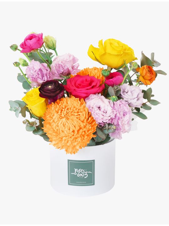 Vivid Pop Flowers