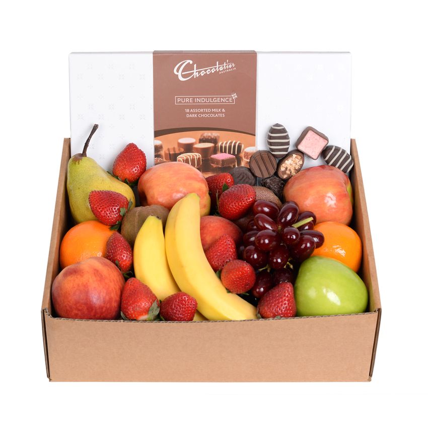 Classic Fruit Hamper with Chocs