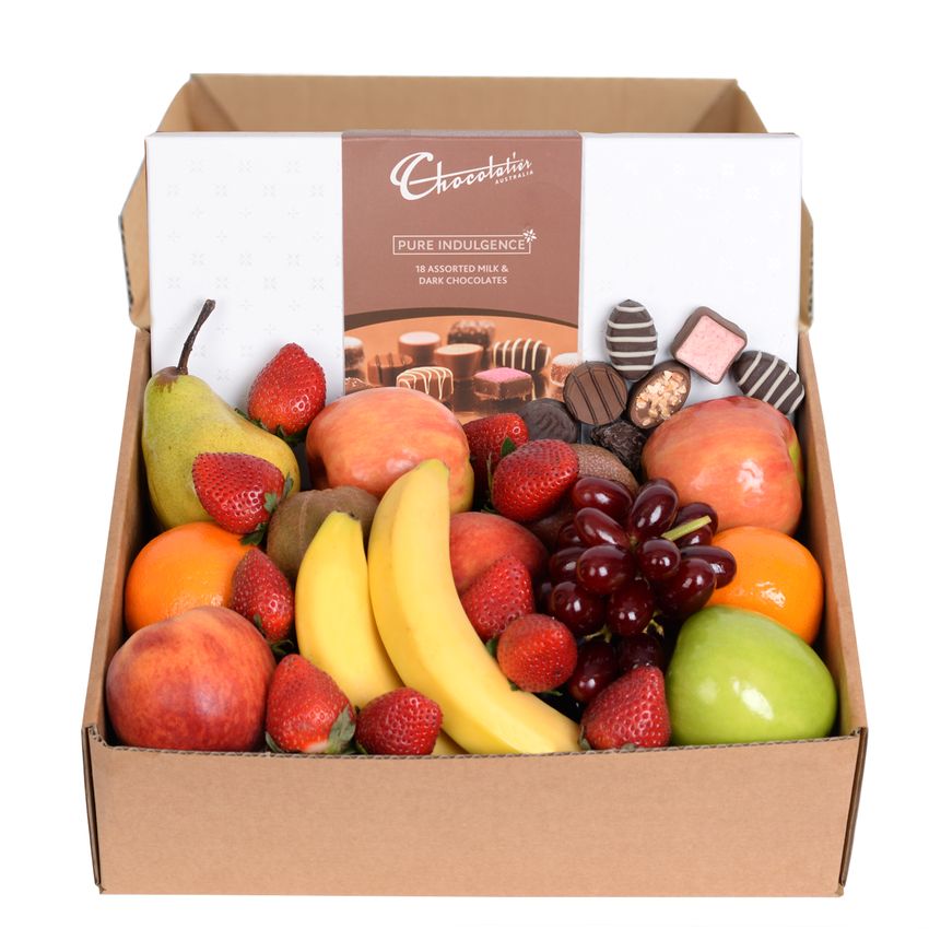 Classic Fruit Hamper with Chocs