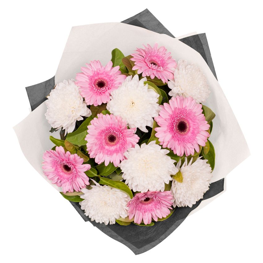 Stunning Gerbera and Disbud Bouquet